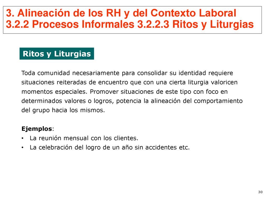 3. Alineación de los RH y del Contexto Laboral