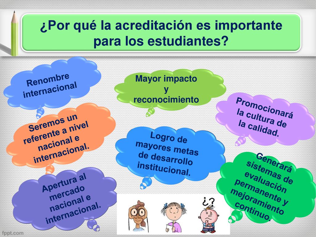 ¿Por qué la acreditación es importante para los estudiantes