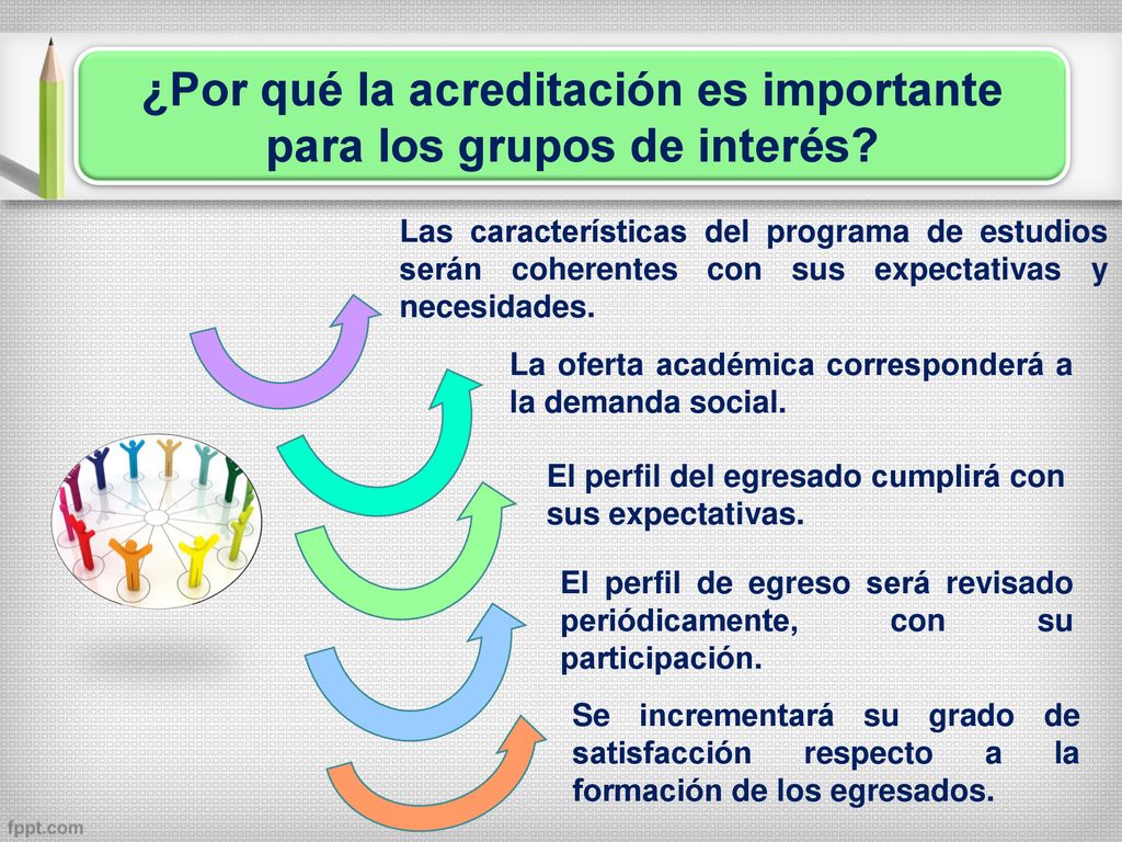 ¿Por qué la acreditación es importante para los grupos de interés