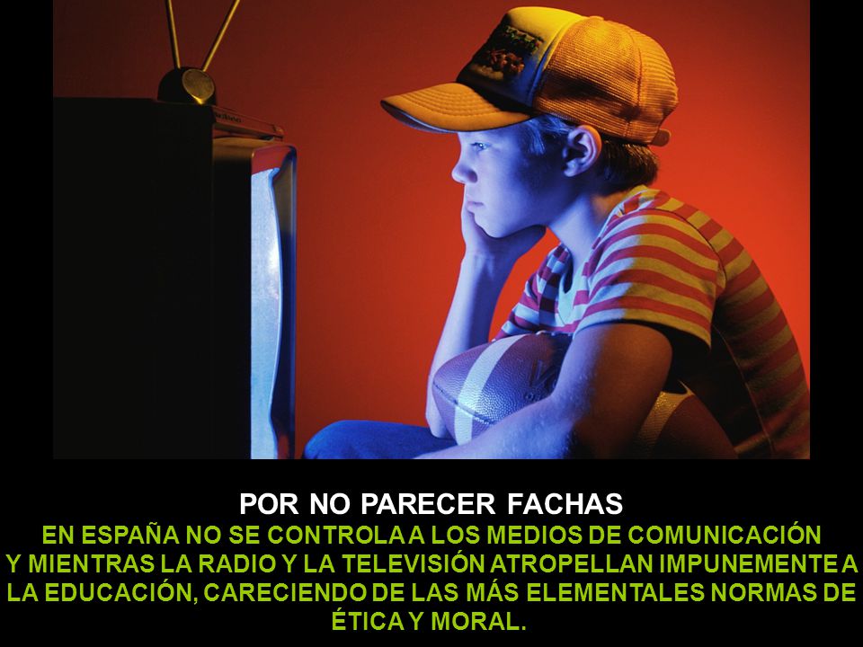 EN ESPAÑA NO SE CONTROLA A LOS MEDIOS DE COMUNICACIÓN