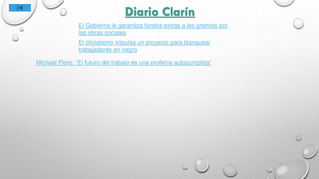 Diario Clarín El Gobierno le garantiza fondos extras a los gremios por las obras sociales.