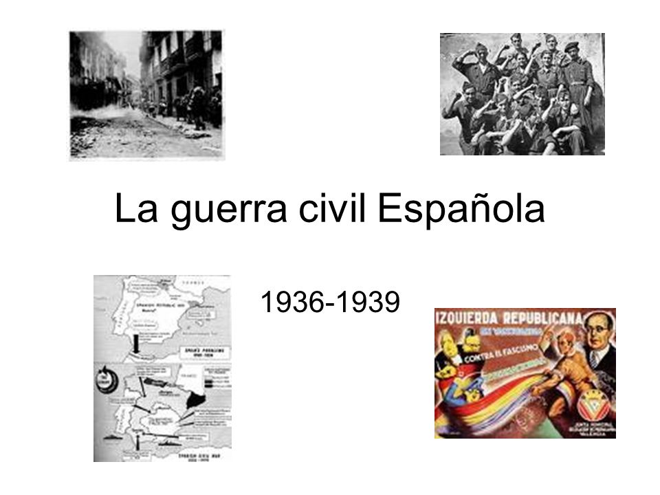 La guerra civil Española