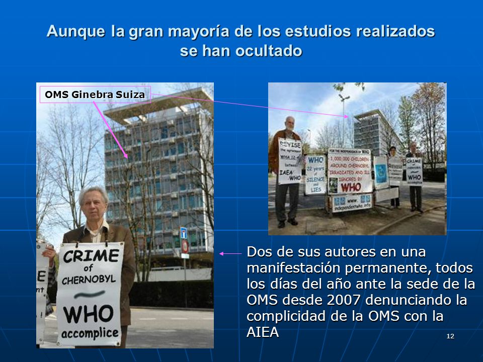 Aunque la gran mayoría de los estudios realizados se han ocultado
