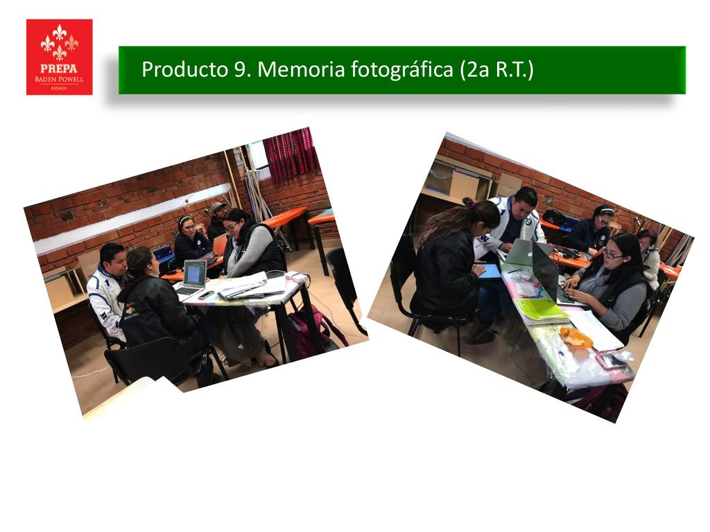 Producto 9. Memoria fotográfica (2a R.T.)
