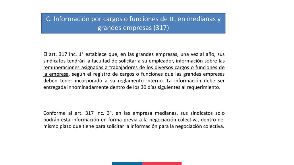 C. Información por cargos o funciones de tt