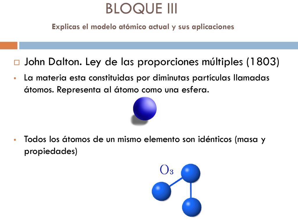 BLOQUE III Explicas el modelo atómico actual y sus aplicaciones - ppt  descargar