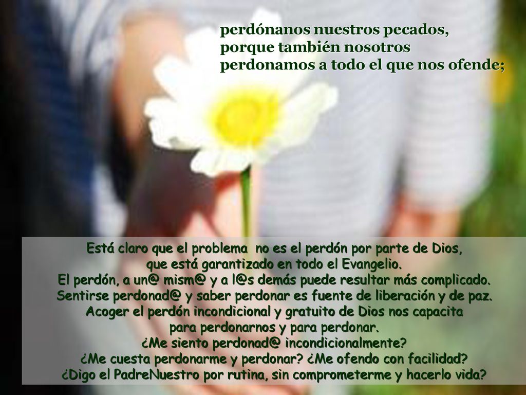 ¿Digo el PadreNuestro por rutina, sin comprometerme y hacerlo vida