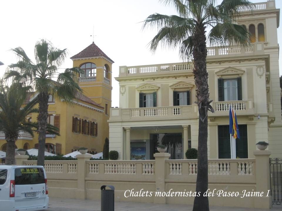 Chalets modernistas del Paseo Jaime I