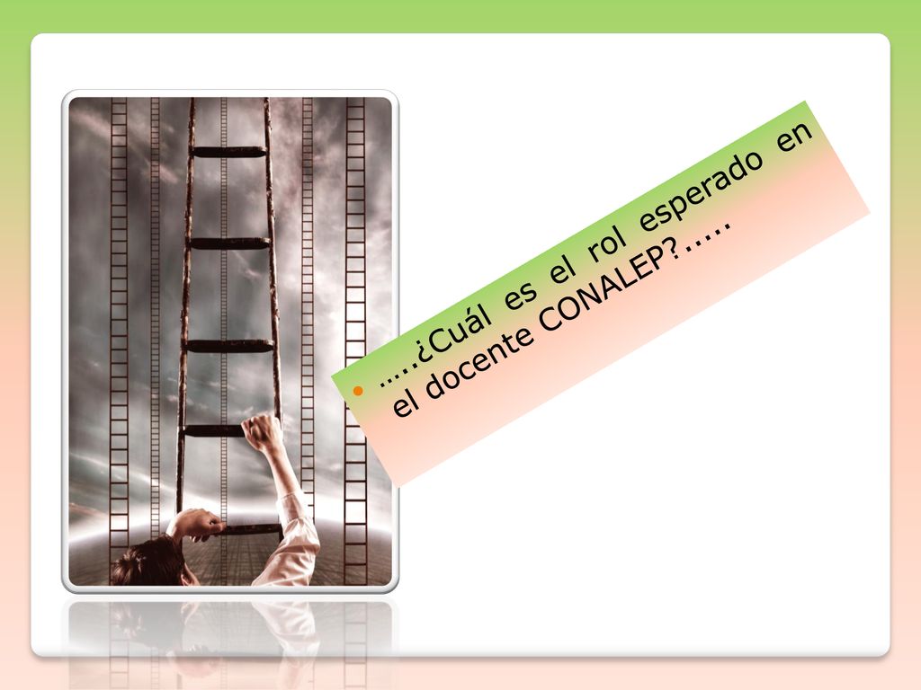 …..¿Cuál es el rol esperado en el docente CONALEP .....