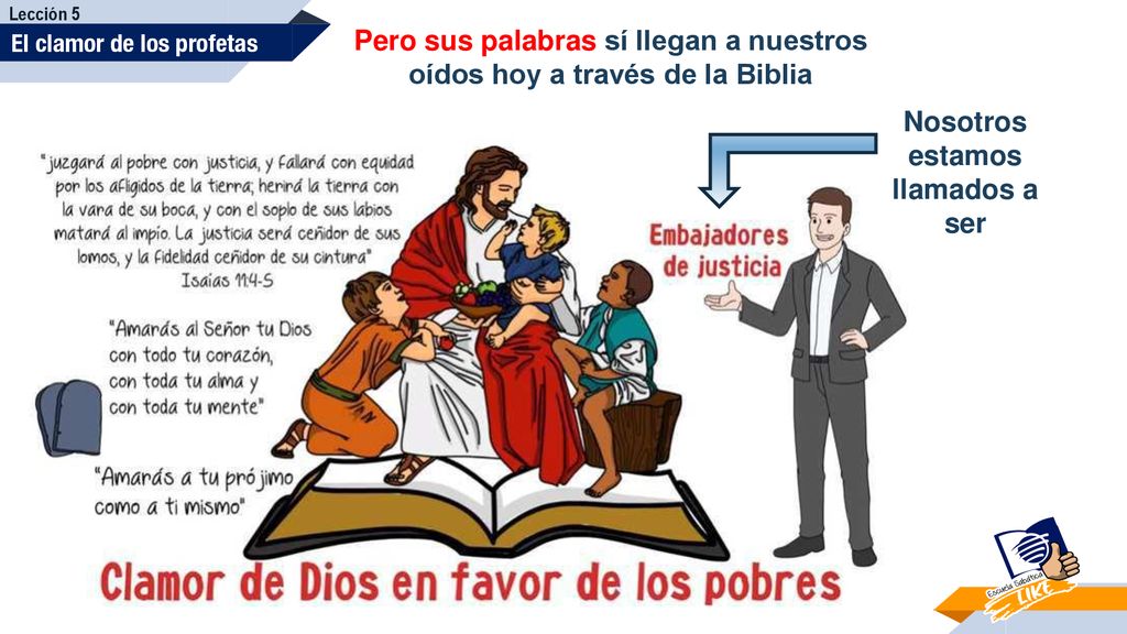Pero sus palabras sí llegan a nuestros oídos hoy a través de la Biblia