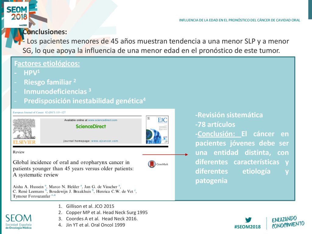 Factores etiológicos: - HPV1 Riesgo familiar 2 Inmunodeficiencias 3
