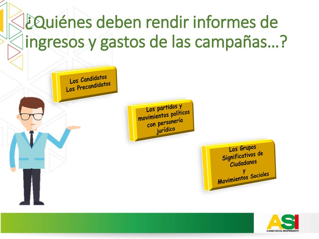 ¿Quiénes deben rendir informes de ingresos y gastos de las campañas…