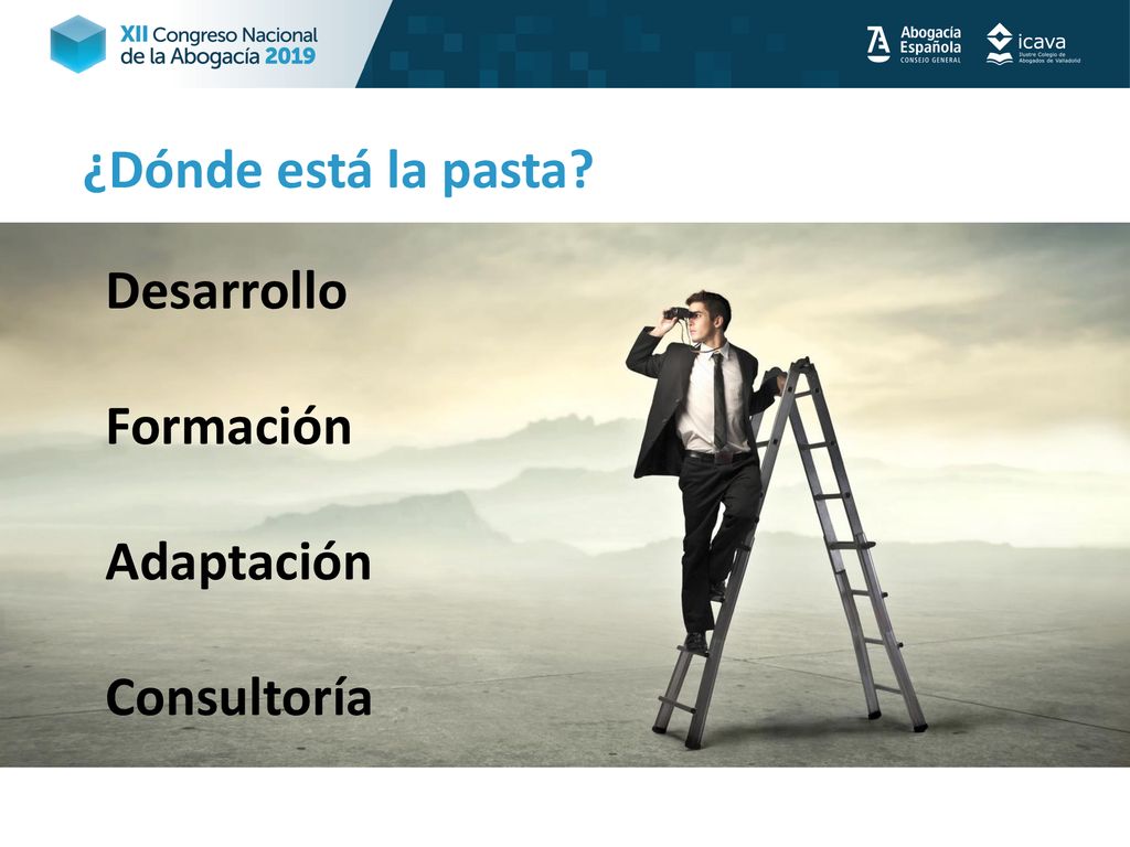 ¿Dónde está la pasta Desarrollo Formación Adaptación Consultoría