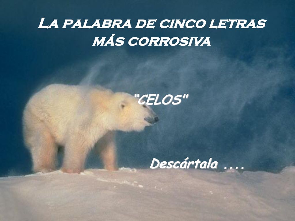 La palabra de cinco letras más corrosiva