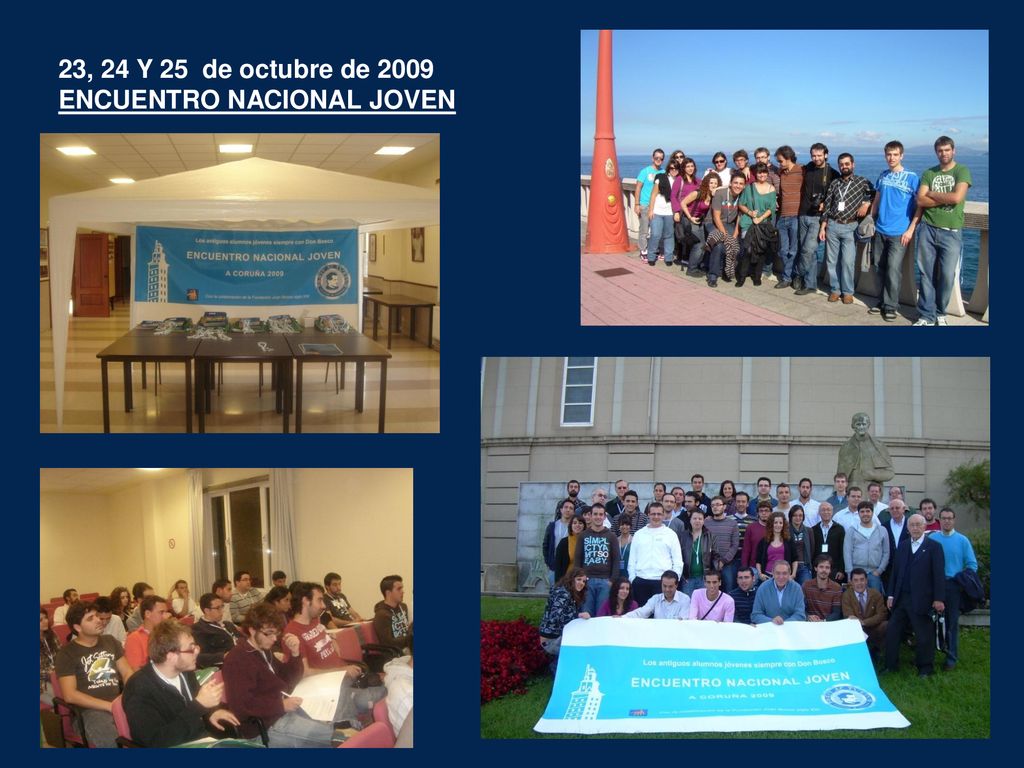 23, 24 Y 25 de octubre de 2009 ENCUENTRO NACIONAL JOVEN