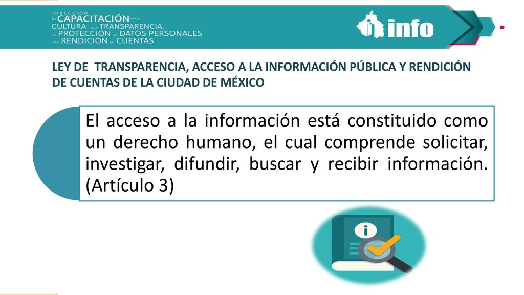 LEY DE TRANSPARENCIA, ACCESO A LA INFORMACIÓN PÚBLICA Y RENDICIÓN DE CUENTAS DE LA CIUDAD DE MÉXICO