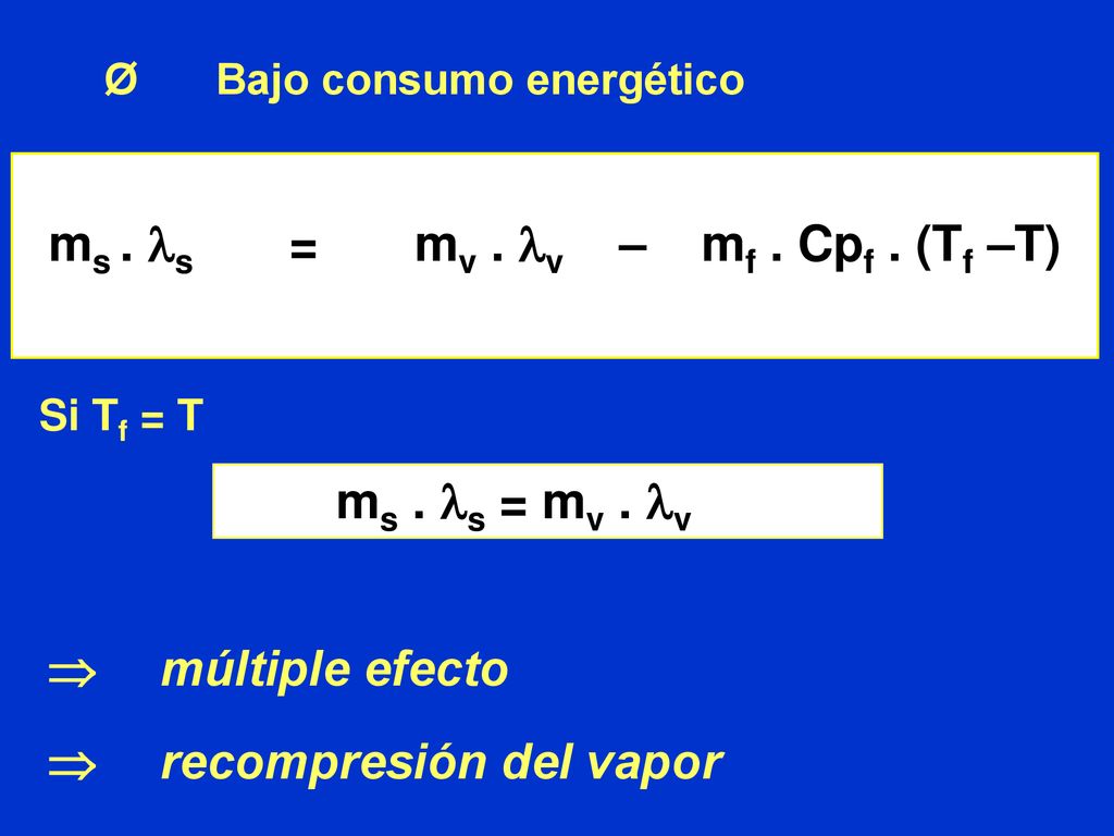 ms . ls = mv . lv – mf . Cpf . (Tf –T)