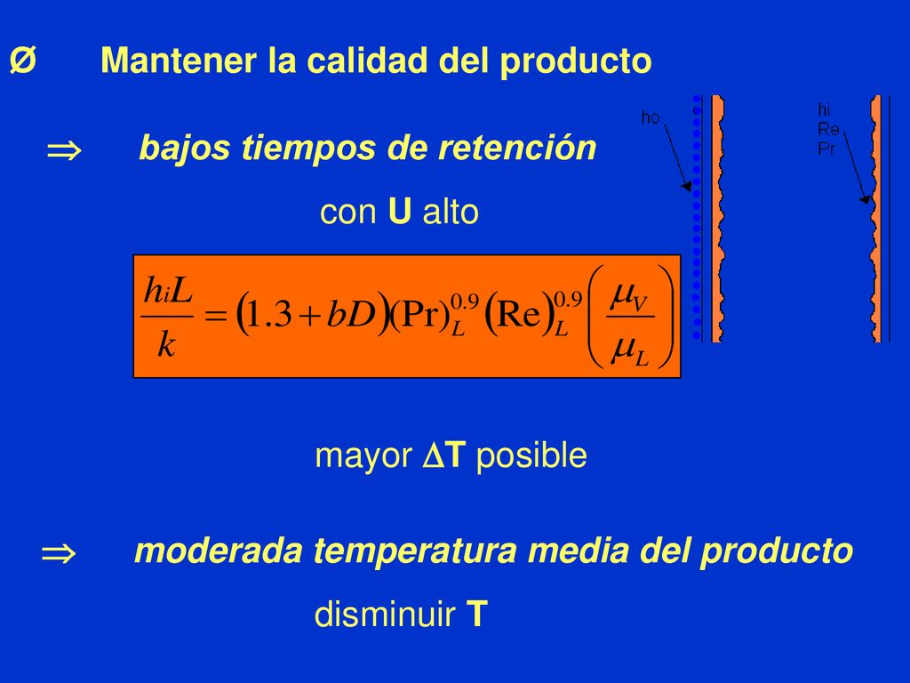 Ø Mantener la calidad del producto