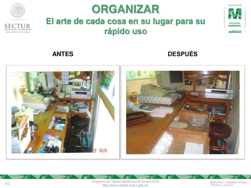 ORGANIZAR El arte de cada cosa en su lugar para su rápido uso