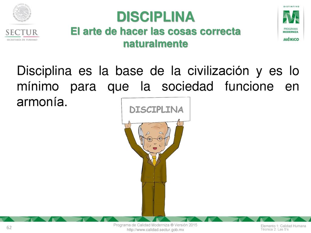DISCIPLINA El arte de hacer las cosas correcta naturalmente