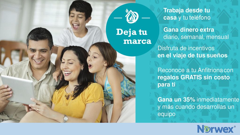 Deja tu marca Trabaja desde tu casa y tu teléfono Gana dinero extra