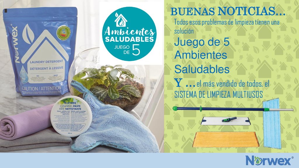BUENAS NOTICIAS… Todos esos problemas de limpieza tienen una solución. Juego de 5 Ambientes.