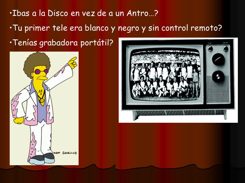 Ibas a la Disco en vez de a un Antro…
