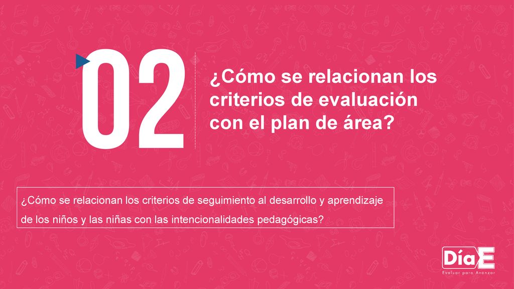 ¿Cómo se relacionan los criterios de evaluación con el plan de área
