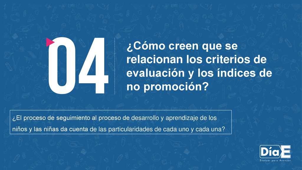 ¿Cómo creen que se relacionan los criterios de evaluación y los índices de no promoción