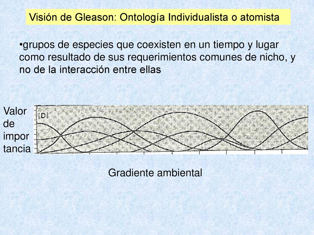 Visión de Gleason: Ontología Individualista o atomista