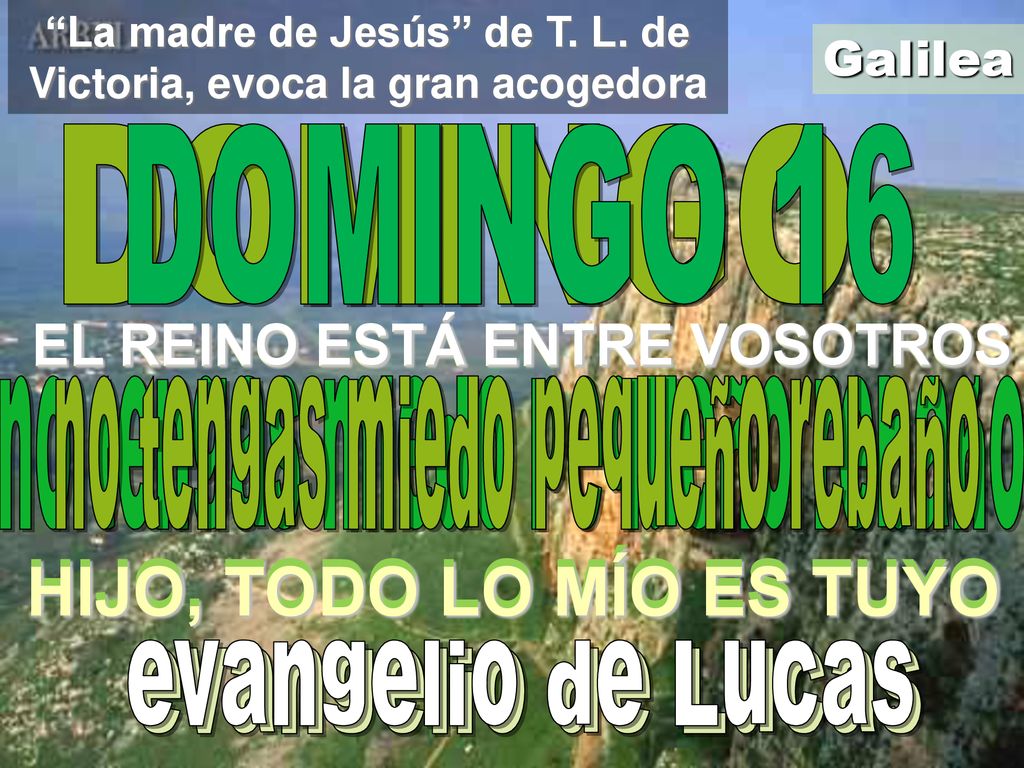 La madre de Jesús de T. L. de Victoria, evoca la gran acogedora