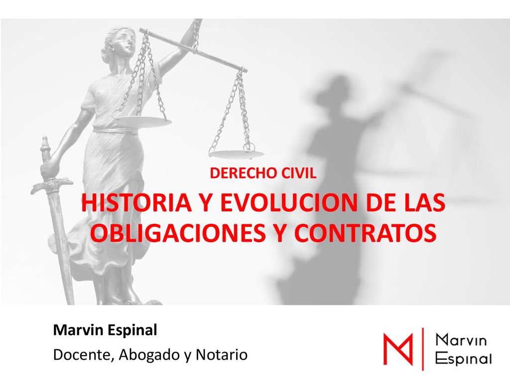 DERECHO CIVIL HISTORIA Y EVOLUCION DE LAS OBLIGACIONES Y CONTRATOS