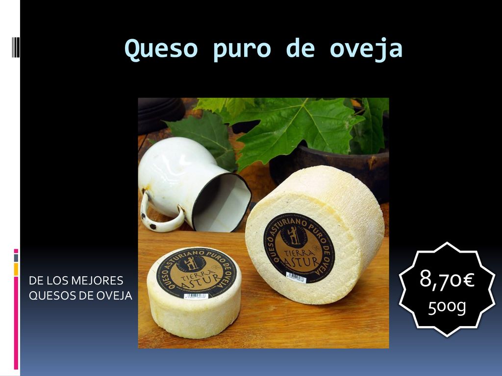 Queso puro de oveja 8,70€ 500g DE LOS MEJORES QUESOS DE OVEJA