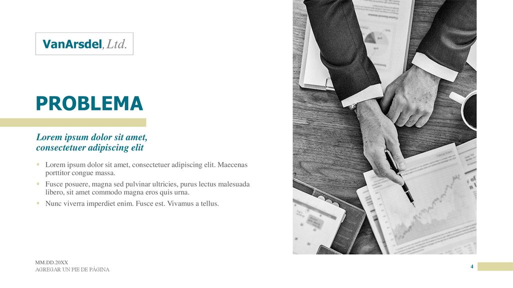 PROBLEMA Lorem ipsum dolor sit amet, consectetuer adipiscing elit
