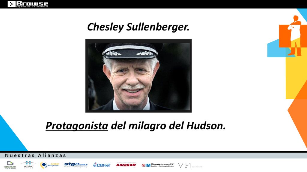 Chesley Sullenberger. Protagonista del milagro del Hudson.