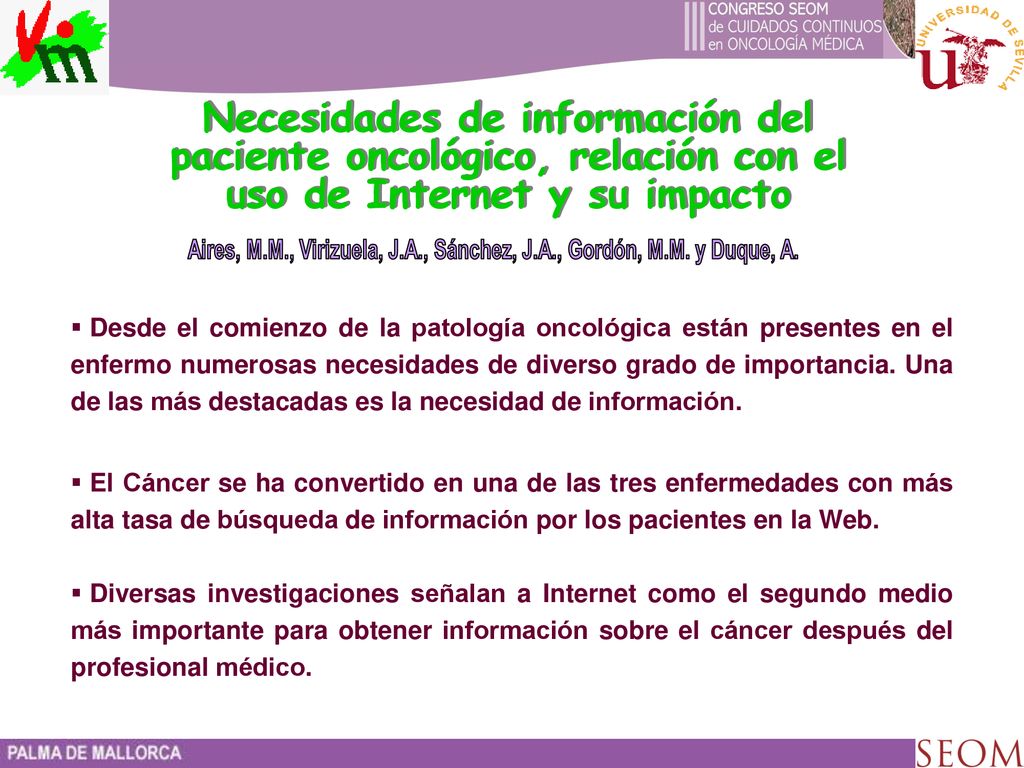 Aires, M.M., Virizuela, J.A., Sánchez, J.A., Gordón, M.M. y Duque, A.