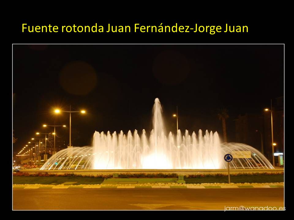 Fuente rotonda Juan Fernández-Jorge Juan