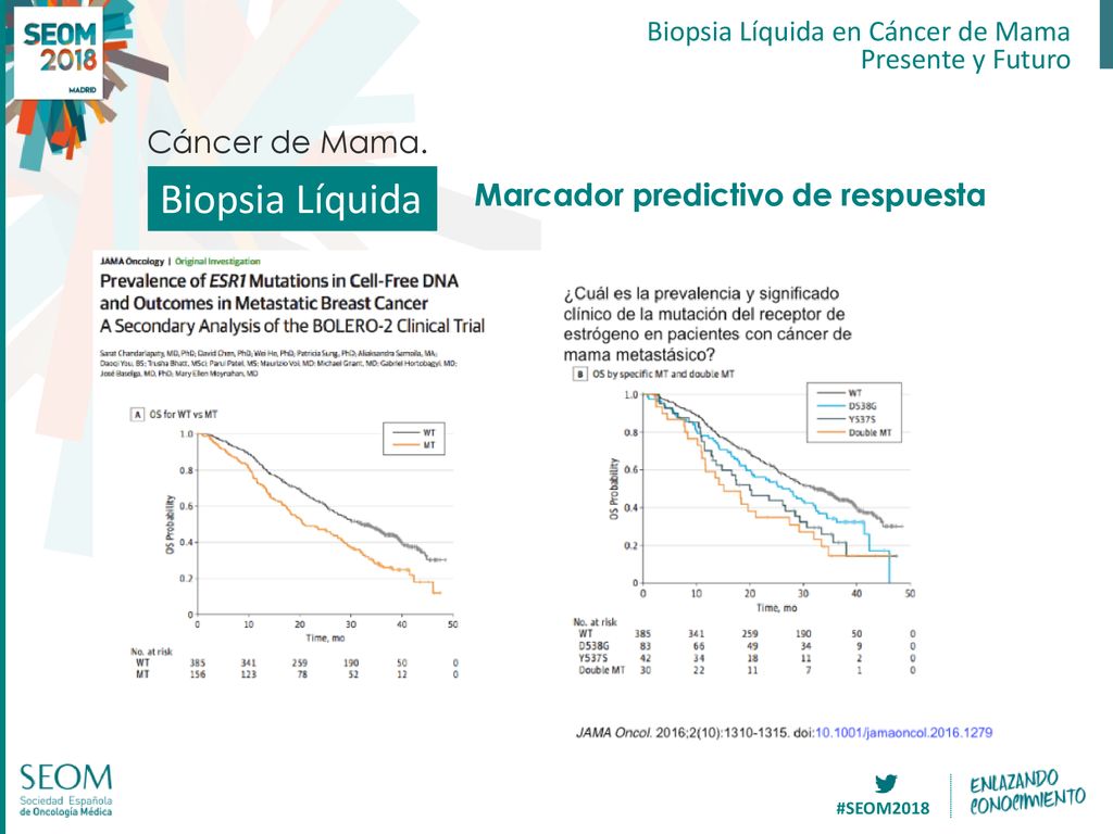 Biopsia Líquida Cáncer de Mama. Marcador predictivo de respuesta