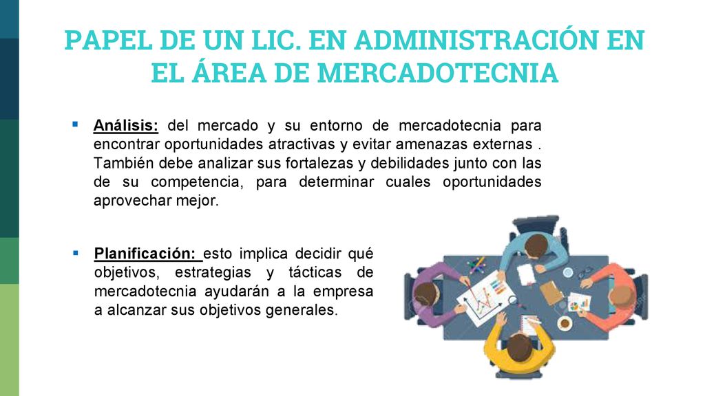 PAPEL DE UN LIC. EN ADMINISTRACIÓN EN EL ÁREA DE MERCADOTECNIA