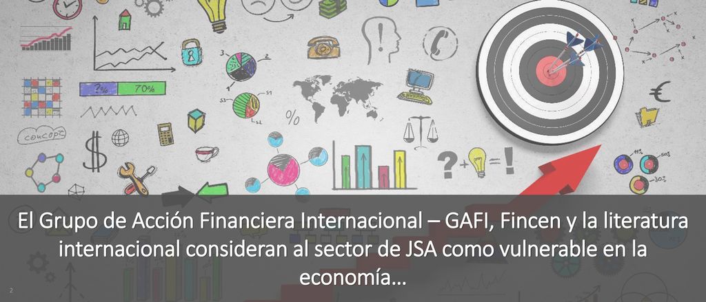 El Grupo de Acción Financiera Internacional – GAFI, Fincen y la literatura internacional consideran al sector de JSA como vulnerable en la economía…