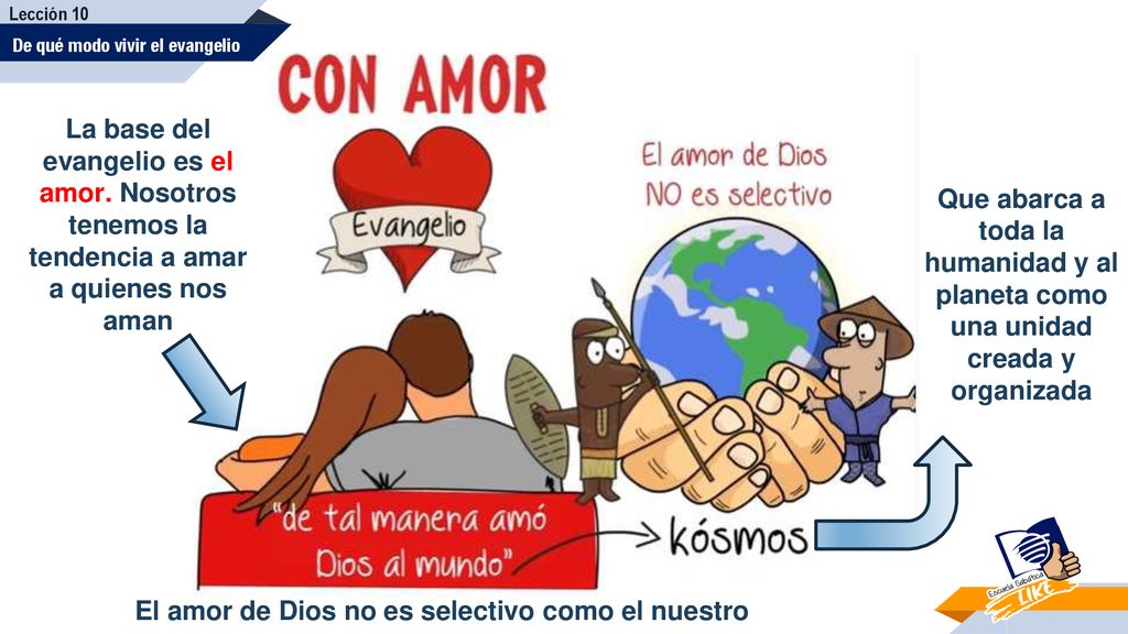 El amor de Dios no es selectivo como el nuestro