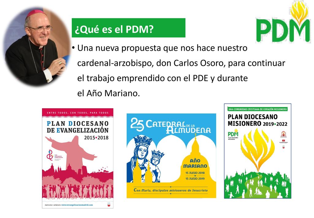 ¿Qué es el PDM Una nueva propuesta que nos hace nuestro