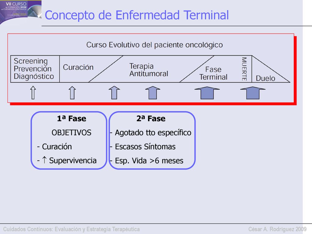 Concepto de Enfermedad Terminal