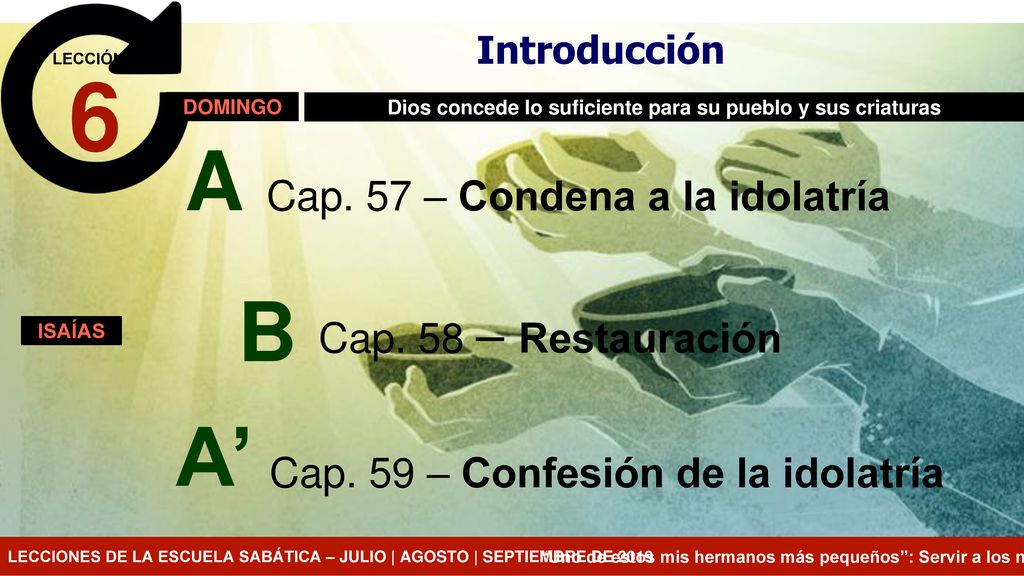 Dios concede lo suficiente para su pueblo y sus criaturas