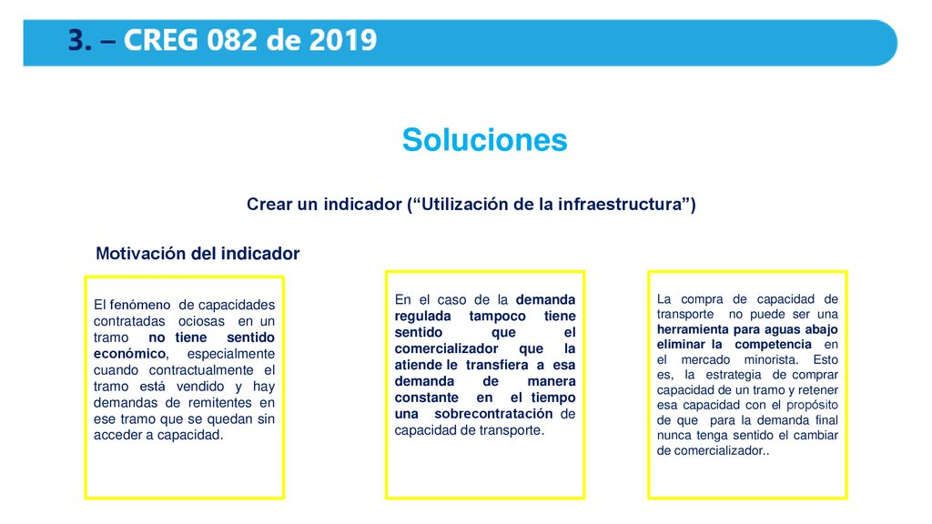 Crear un indicador ( Utilización de la infraestructura )
