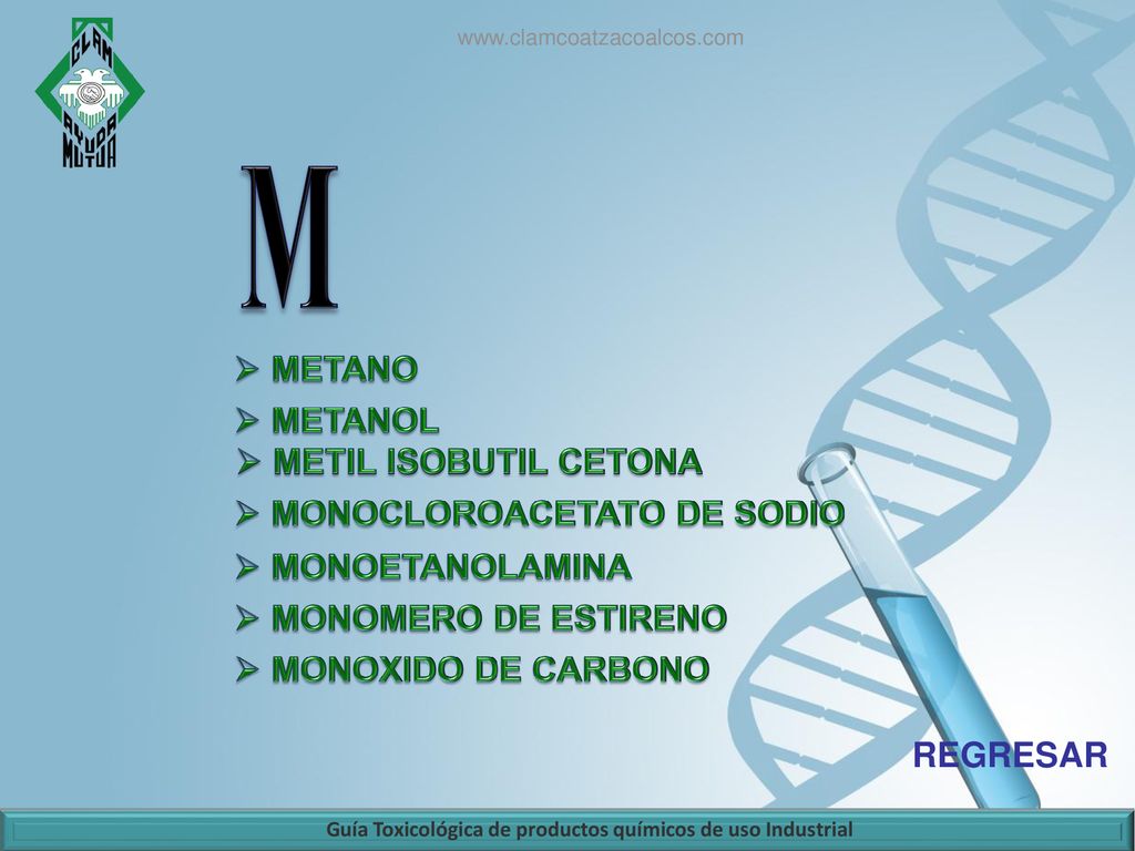 Guía Toxicológica de productos químicos de uso Industrial
