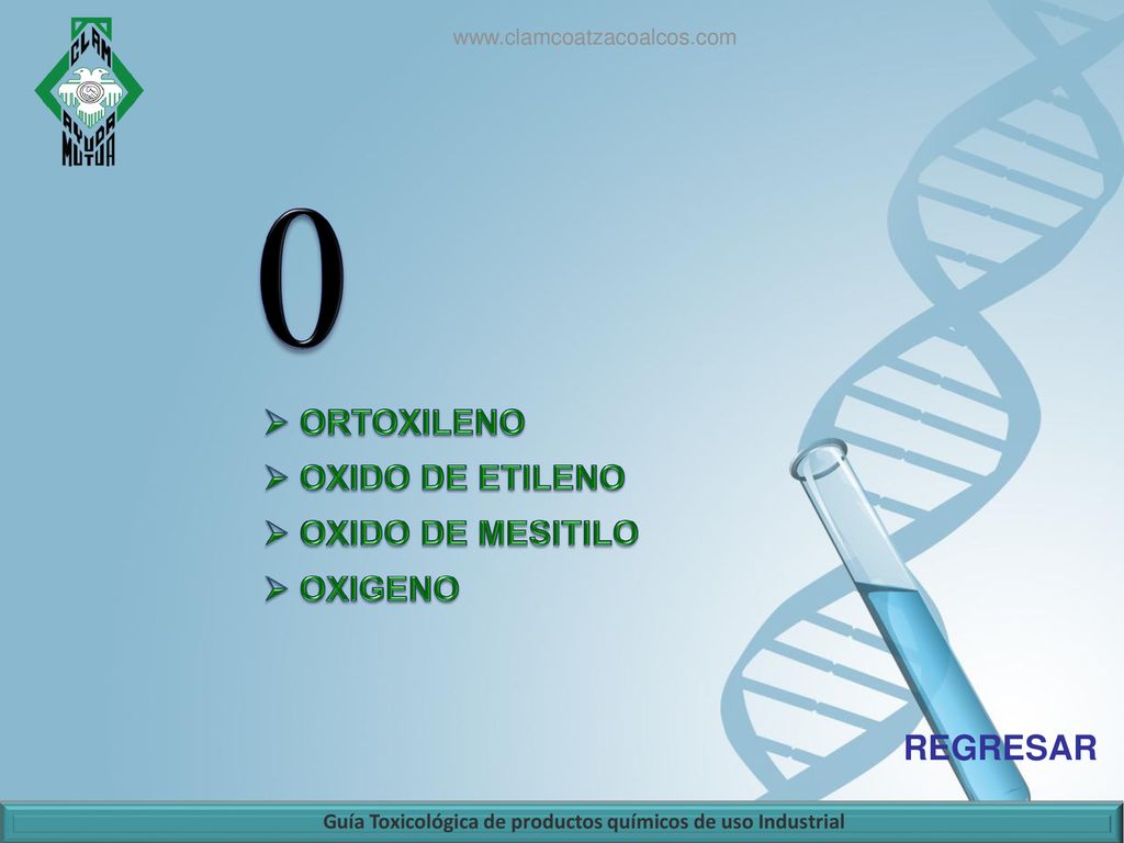 Guía Toxicológica de productos químicos de uso Industrial