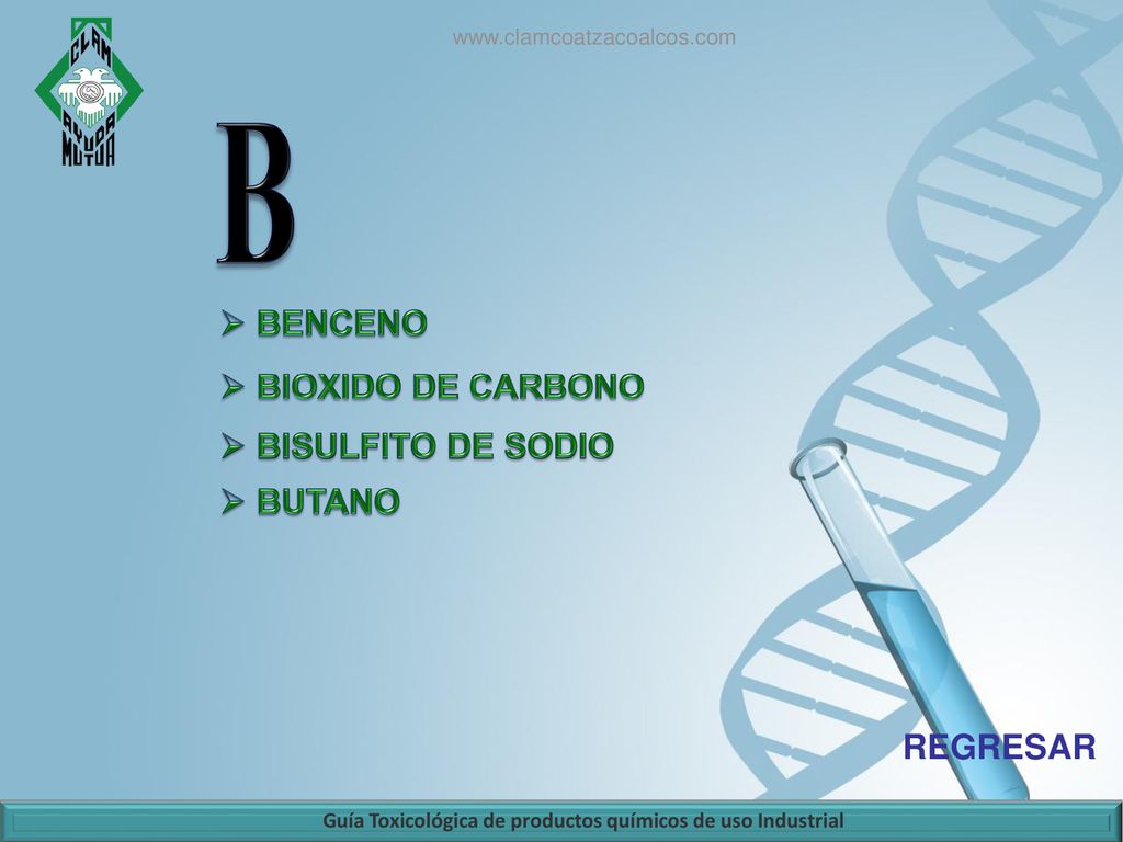 Guía Toxicológica de productos químicos de uso Industrial