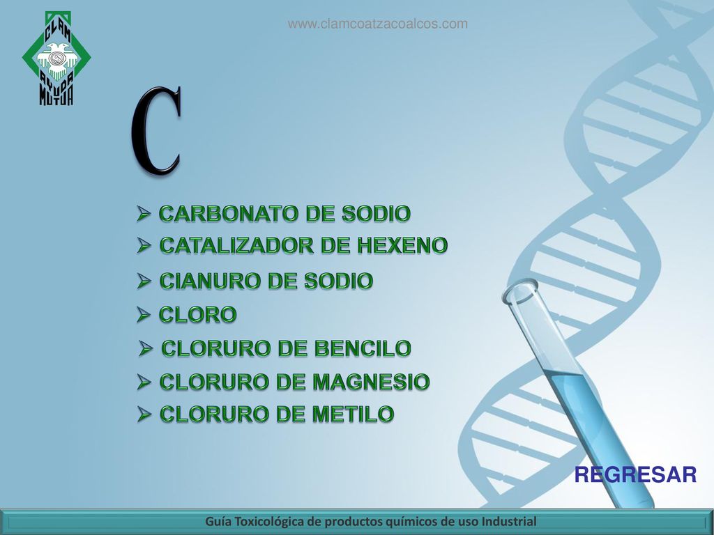Guía Toxicológica de productos químicos de uso Industrial