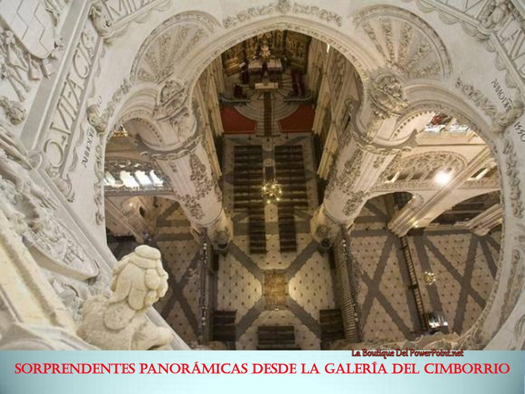 Sorprendentes panorámicas desde la galería del cimborrio